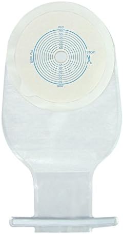 Colostomy Bag Supplies Medicals Drainable Pouch, Ileostomy Stoma Bags One Piece System (10pcs A003)...