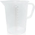 Appletofu Plastic Graduated Measuring and Mixing Pitcher - 2000ml Plastic Graduated Measuring Pitcher - Large Cylinder Graduated Measuring Contain...