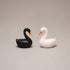 2Pcs Resin Couple Swan Model DIY Miniature Landscape Garden Bonsai Ornaments Outdoor Statues Garden Sculptures and Statues...