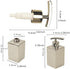 Countertop Soap Dispenser - Rust and Leak Proof Liquid Hand Soap Pump Bottle for Kitchen, Bathroom, Refillable Liquid, Matte 304 Stainless Steel P...