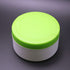 Green Plastic Empty Portable Baby Skin Care After-Bath Powder Puff Talcum Powder Case Container Dispensor Make-up Loose Powder Box Holder Bottle C...