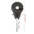20Pcs Electric Fence Insulator Screw-in Insulator Fence Ring Post Wood Post Insulator with Insulator Socket Tool (20)...