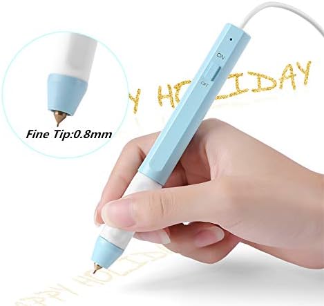 Hot Foil Roll & Hot Heated Foil Pens Set,Foil Quill Starter USB Heat Foil Pen for Scrapbooking Tool Kits Gold Hot Foil Roll for Card Making Craft ...