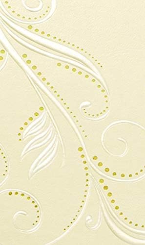 Wedding Anniversary Guest Book, 50th Anniversary Swirl Dots, 7.5" x 5.75" (20613)...