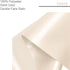CT CRAFT LLC 6" x 25 Yards Ivory Double Face Satin Cut Edge Fabric Ribbon for Christmas Home Decor Gift Wrapping Crafts Wedding Ceremony Car Bow C...