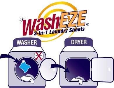 3-in-1 Laundry Detergent Sheets - 20 Loads Fresh Scent Liquidless Soap Sheet-Detergent, fabric softener and more -Travel Approved, College, Campin...