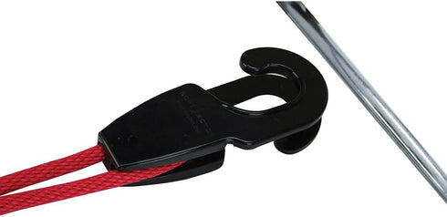 Extreme Max 3005.5014 BoatTector Boat Rail Fender Hangers, Value 2-Pack - 1.25", Black...