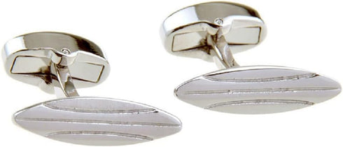 Surfboard Surfing Surf Board Surfer Pair of Cufflinks in a Presentation Gift Box & Polishing Cloth...