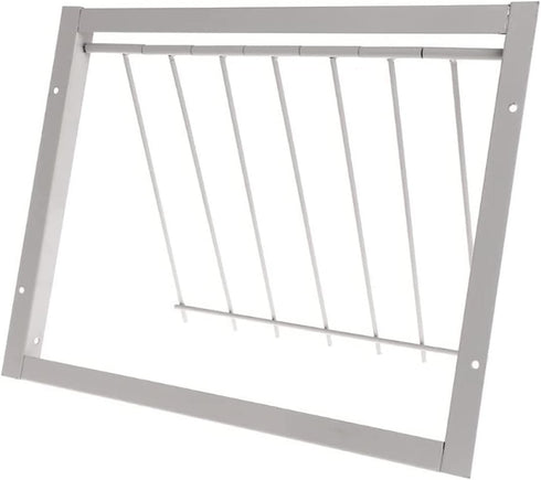 Pigeon Trap Doors Pigeon Loft Door Pigeon One Way Entrance Door Iron T Bars Frame Window Bird Cage Door(12 * 10 inch)...