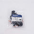 Twidec/5Pcs LED Lighted Rocker Switch Toggle 12V 30A SPST 3 Pin On-Off Blue Round Dot Switch for Car Boat Marine ASW-20D-BU...
