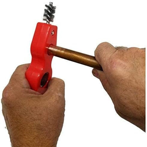 TOFL 4-in-1 Copper Pipe Cleaner | for Pipe Fittings and Tubing | Preps Pipes for Soldering...