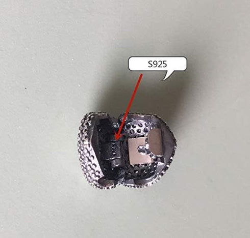 ABAOLA Heart Clip Charm 925 Sterling Silver Spacer Beads fit for Fashion Charms Bracelets...