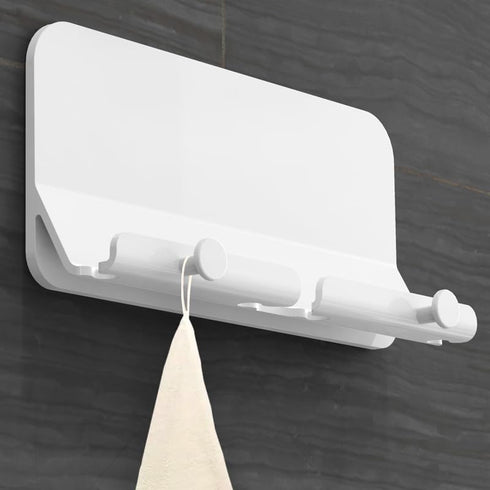 Wall Mobile Phone Holder Phone Holder for Wall Multifunctional Phone Holder Phone Stand with Hook Wall Phone Holder Smartphone Stand Cell Phone Ho...