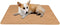 Ovale Waterproof Dog Cover, Dog Mat, Fast Absorption, Reusable, Non-Slip, for Small Puppy Dogs( 20” x 14”, Beige)...