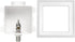 EFIELD Toilet Outlet Box, Pre-assembled,1/2-Inch Sweat Intel with Installed 1/4-Turn Angle Stop Valve,Chrom Plated...