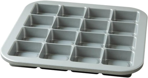 Nordic Ware Pro-Cast Brownie Bites Pan, 2", Graphite...