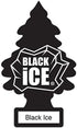 LITTLE TREES Car Air Freshener | Hanging Paper Tree for Home or Car | Black Ice | 12 Pack...