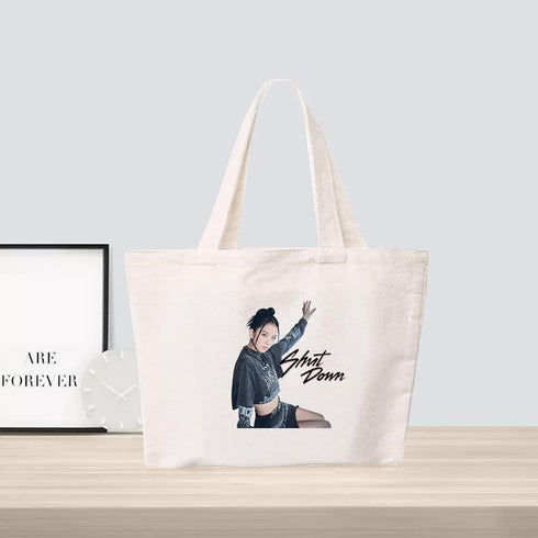 Kpop Merchandise Canvas Shoulder Bag, Hobo Crossbody Handbag Casual Tote for Women Gifts?h?...