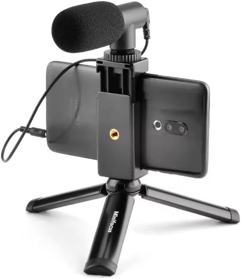 OCTO MOUNTS - 2 Pack Universal Smartphone Holder Set for Mounting Any Phone. Has Camera Screw (1/4-Inch 20), Easily Connect Your Cell Phone to GoP...