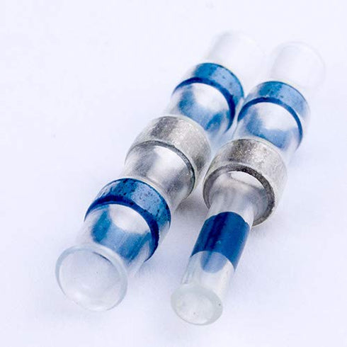 250 pcs Solder Seal Wire Connectors Kit, Waterproof Self-Solder Heat Shrink Butt Connectors Insulated Electrical Solder Stick Terminals...