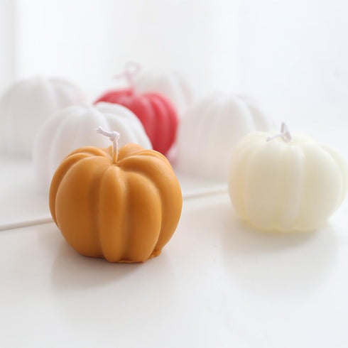 Pumpkin Silicone Mold 6 Cavities Cupcake Baking Pan Mousse Tray Molds Kitchen Cake Decoration Fondant Mold for Halloween...