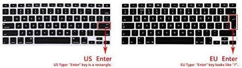 Ombre Grey Silicone Keyboard Skin Cover for iMac Wired USB Full Size Keyboard with Numeric Keypad A1243(G6 MB110LL/B and MB110LL/A)...
