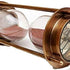 7 Nautical Brass Sand Timer Hourglass with Maritime Brass Compass Table Decorative by Hanzlacollection...