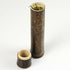 Unique Black Bamboo Storage Tube - Eco Friendly & Hand-crafted | Portable, natural toothbrush case - perfect for storing coffee beans, all kinds o...