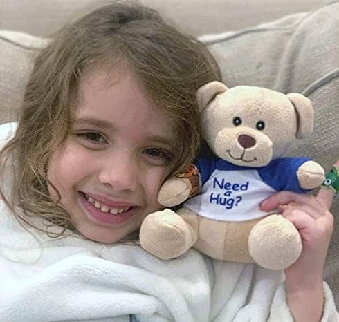 “I Miss You” Plush Teddy Bear - Super Cute 6” Small Plush Teddy Bear with Sweet Caring Message T-Shirt, Great for Gift, Gift Basket, Love, Militar...