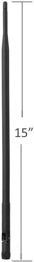 Eightwood 4G LTE Cellular Trail Camera Antenna 9dBi RP-SMA Male Compatible with Spypoint Link Stealth Tactacam Camera Wireless Router Security Cam...