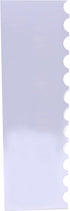 PME Tall Patterned Edge Side Scraper for Cake Decorating - Scallop (PS64)...