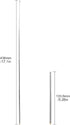 Toy Telescopic Antenna 4 Sections Antenna for Remote Control Accessory Children's Electric Ride on Toys RC Car Replacement Parts...