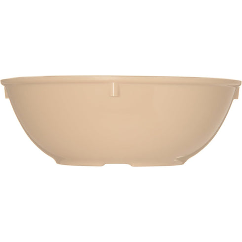 Carlisle FoodService Products Dallas Ware Plastic Snack Bowl, Melamine Bowl For Restaurants, Hospitals, 14 Ounces, Tan...