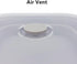 CARTINTS Collapsible Camping Bowl, Silicone Food Container with Lid, Space-Saving Camping Utensils for Kitchen and Outdoor, Microwave Safe 900ml...