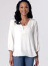 McCall's Patterns M7357E50 M7357 Misses' Banded Tops with Yoke, Size E5 (14-16-18-20-22)...