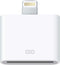 Lightning to 30-pin Adapter,iPhone 8-Pin Male to 30-Pin Female Adapter Charging Sync Converter Connector Compatible iPhone 13/13P/12/11/X/8/7/6P/5...