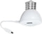 EC27 Bulb Connector for P1 360° Security Camera, Combination of both to be a Wireless Outdoor/Indoor Camera, Easy to Install like replacing a ligh...