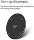 Wireless Charger, 10W Qi-Certified Charging Pad with Control Technology Compatible with (iPhone 15/14 /13/12/ 11/ XR/XS/ 8 Plus) for Samsung Galax...