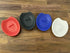 Crack'em Egg Cracker & Spoon Rest - Patriot Pack (Red, White, & Blue) - Perfectly Cracks Eggs & Contains Messes - Easy to Use & Clean - Great for ...