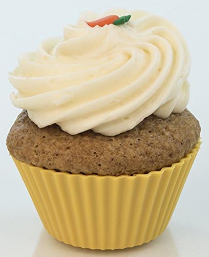 Silicone Baking Cups / 13 Reusable Nonstick Cupcake Liners/Premium Muffin Molds - Stand Alone Cupcake Holders - No BPA - Gift Set - 6 Designer Col...