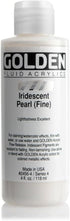 Golden Fluid Acrylic, 4 Ounce Bottle, Iridescent Pearl Fine...