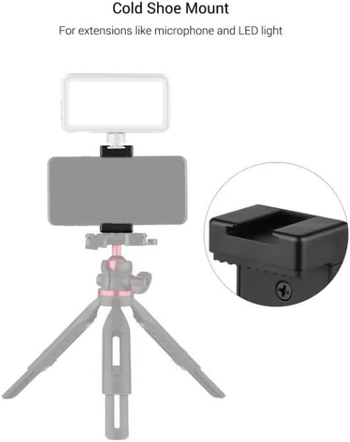 OCTO MOUNTS - 2 Pack Universal Smartphone Holder Set for Mounting Any Phone. Has Camera Screw (1/4-Inch 20), Easily Connect Your Cell Phone to GoP...