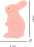 4 Pieces Rabbit Shape Kitchen Cleaning Sponge Double-Sided Multi-Use Scrub Sponge Dish Sponge for Heavy Duty Scouring Pads Kitchen Furniture Dish ...