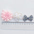 Chenkou Craft Mix Bulk 50pcs Ribbon Flowers Bows Craft Wedding Ornament Appliques A0241...