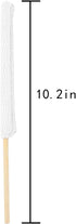 10 Pieces Microfiber Detail Duster Sticks Crevice Cleaning Tool Brush Mini Detail Dusters for Cleaning Home Car Window The Smallest Spaces (White)...