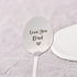 Dad Father Gifts Spoon from Daughter Son - I Love You Dad Spoon Gift for Father Daddy Fathers Day Birthday Gifts Cute Engraved Tea Coffee Spoons G...