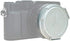 JJC ALC-LX100 Silver Self-Retaining Auto Open Close Lens Cap for Panasonic LUMIX DMC-LX100 and Leica D-LUX(Typ 109) Camera Replaces DMW-LFAC1...