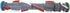 Replacement Brush Roll for Bissell 13.5 inch Wide - Bissell Cleanview Brush Roller 3918 9595 2410 & More OEM # 1600159...
