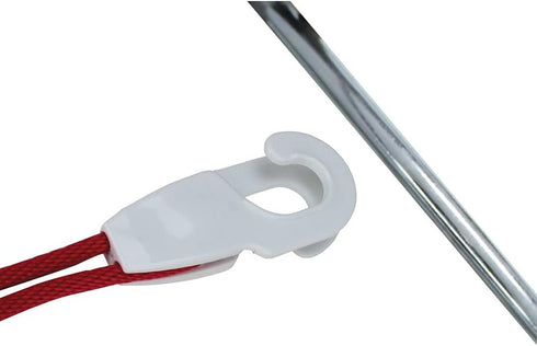 Extreme Max 3005.5017 BoatTector Boat Rail Fender Hangers, Value 2-Pack - 1.25", White...