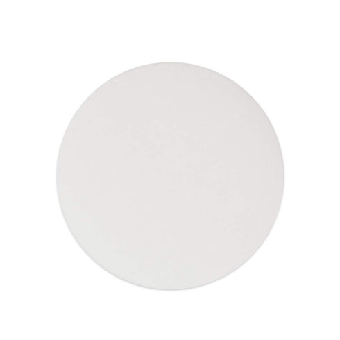 StonyLab Quantitative Filter Paper Circles, 74mm Diameter Cellulose Filter Paper with 20 Micron Particle Retention Medium Filtration Speed, Pack o...